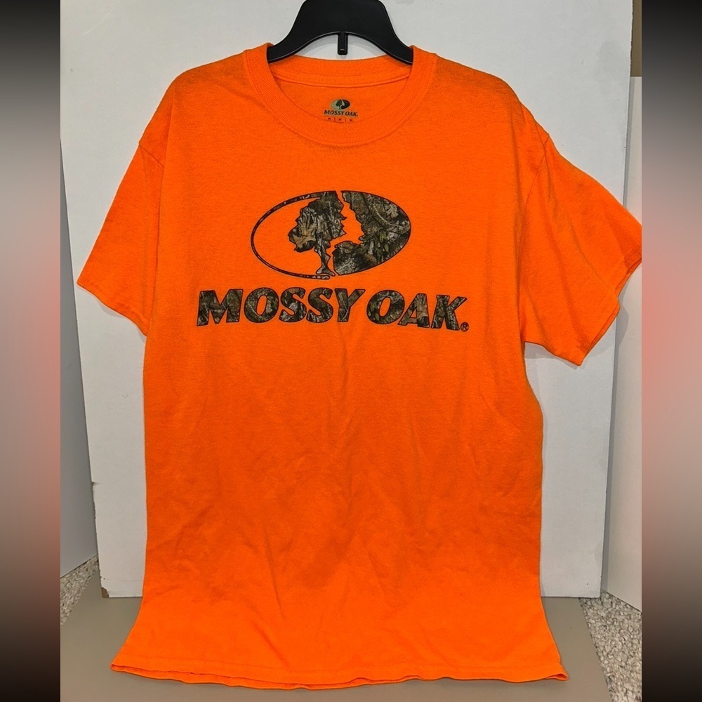 Mossy Oak Vibrant Orange Tee size M